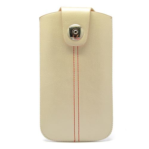 New Design PU Leather With Button -03